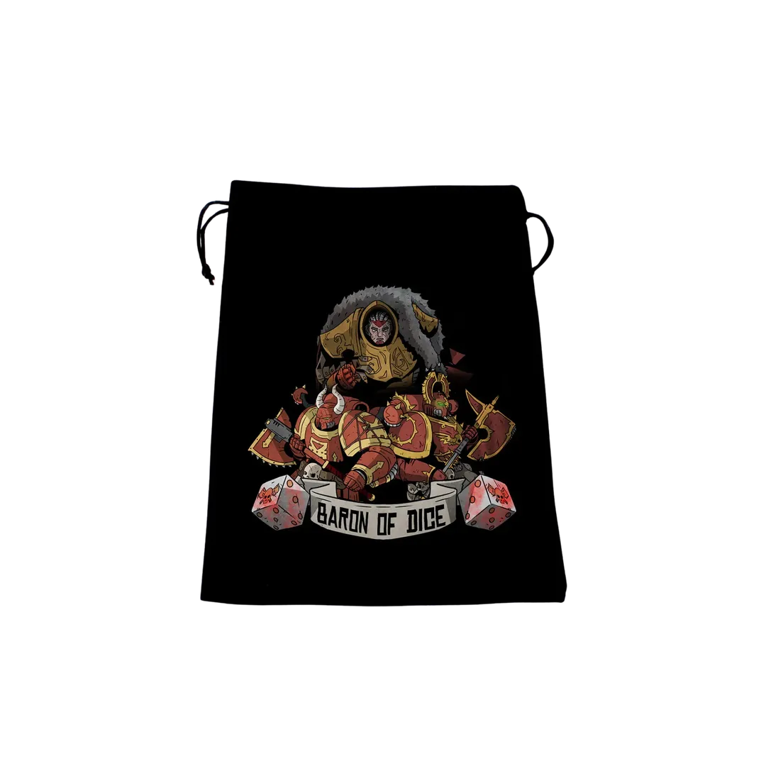 Premium Black Dice Bag - Carnage, OG-Baron of Dice-Radaddel