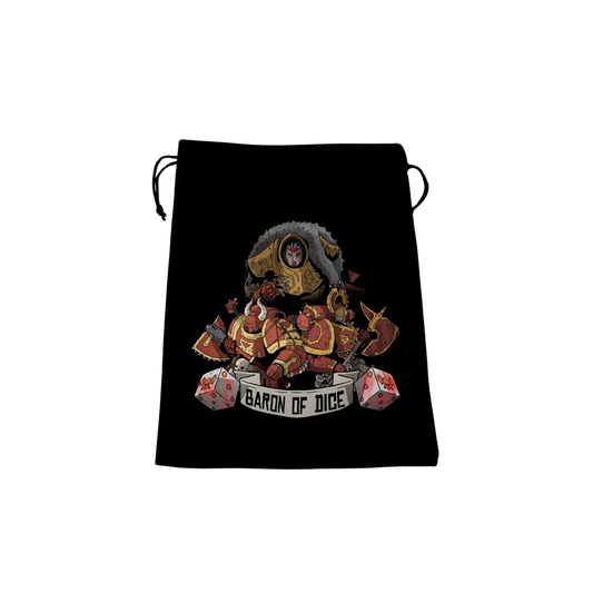 Premium Black Dice Bag - Carnage, OG-Baron of Dice-Radaddel