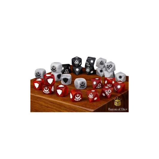 Rebellion Dice Set Matte (25 Stück)-Baron of Dice-Radaddel