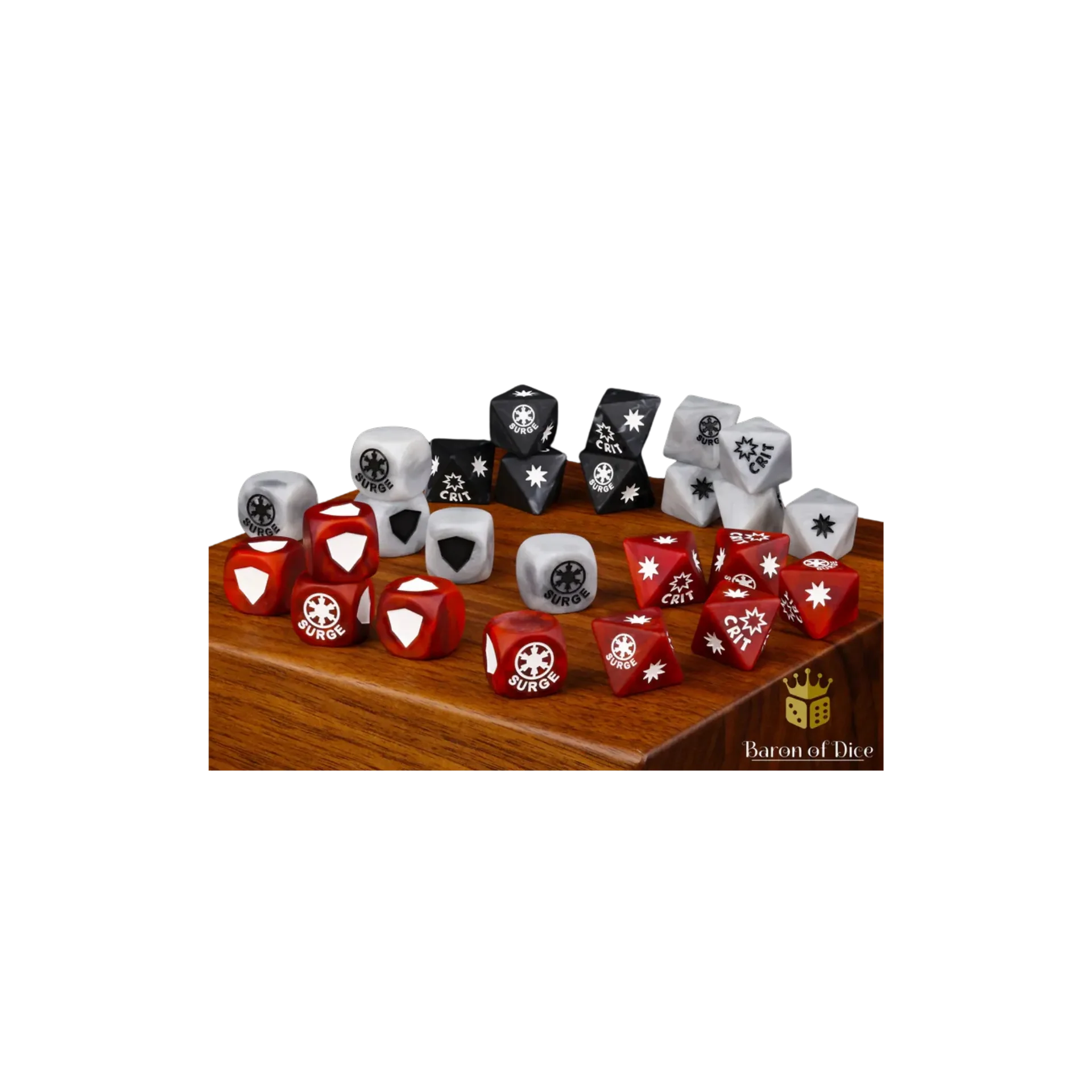 Autocratic Empire Dice Set Matte (25 Stück)-Baron of Dice-Radaddel