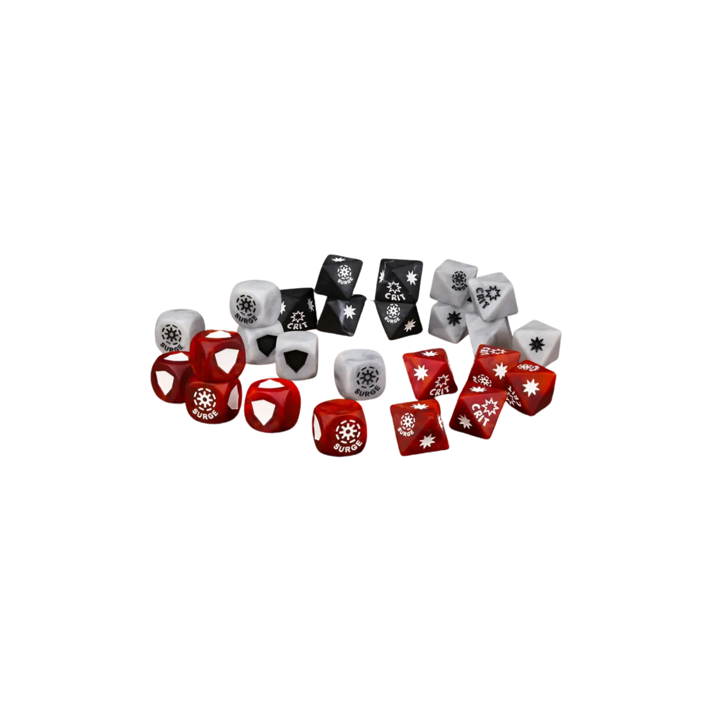 Republican Military Dice Set Matte (25 Stück)-Baron of Dice-Radaddel
