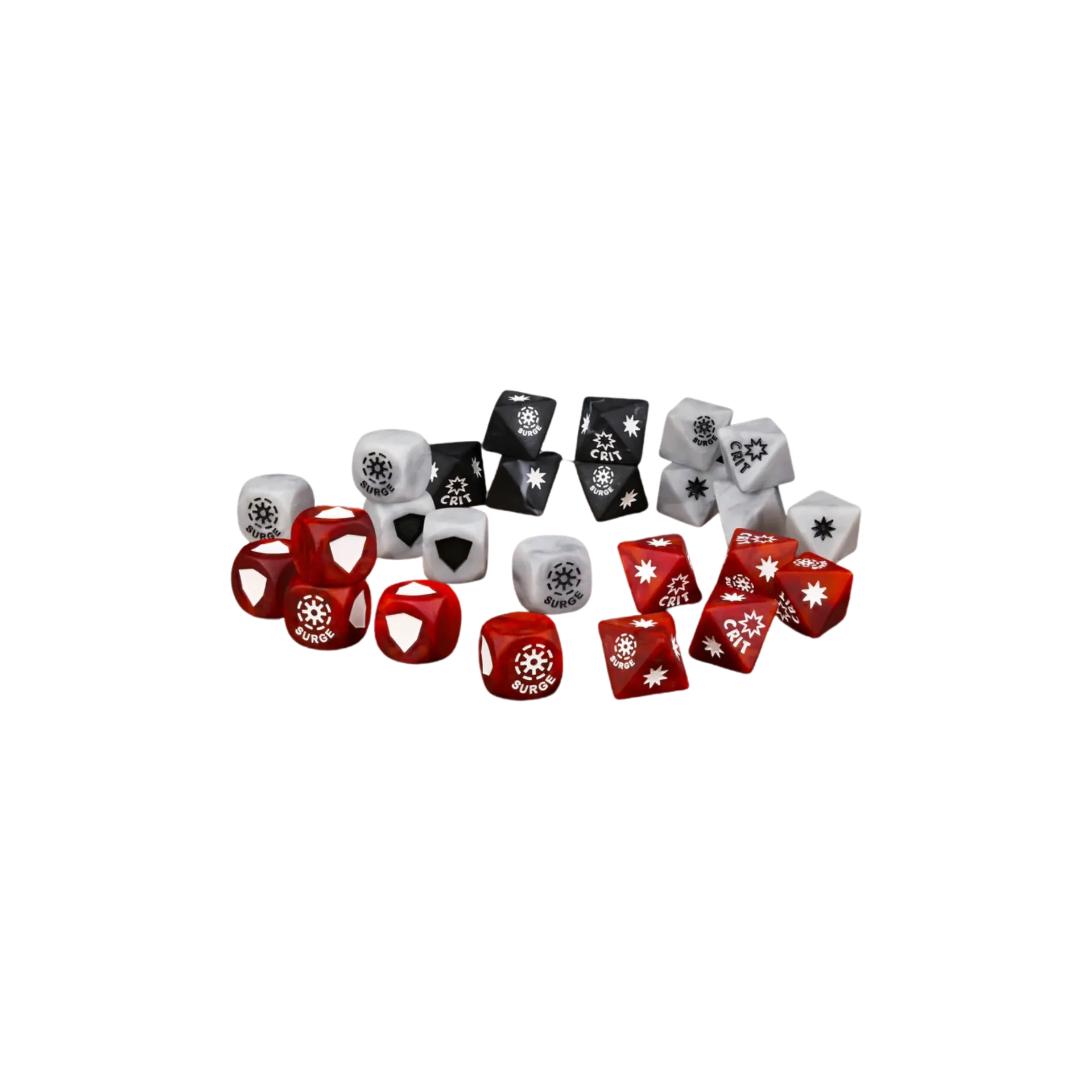 Republican Military Dice Set Matte (25 Stück)-Baron of Dice-Radaddel
