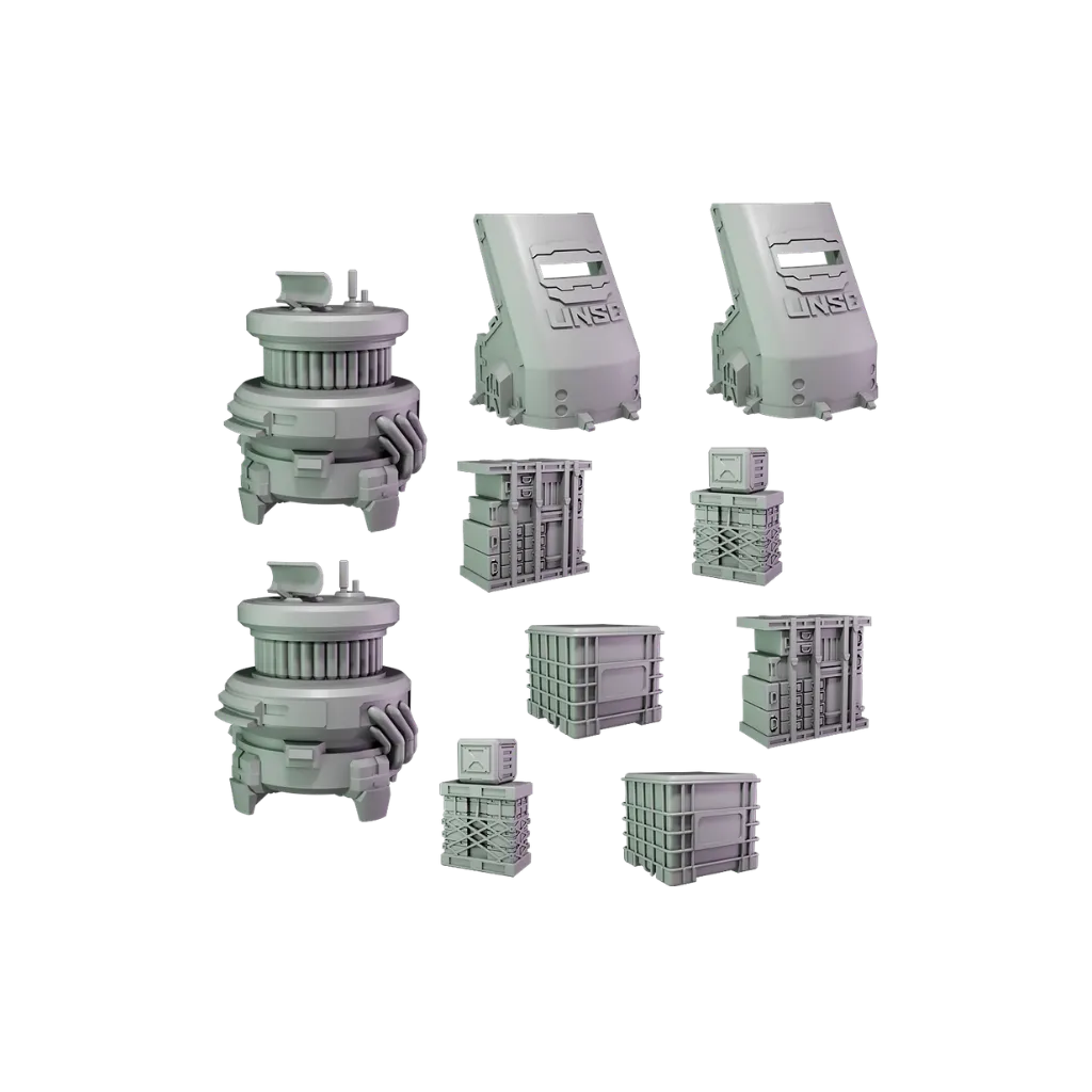 Halo Flashpoint: UNSC Scenery Set-Mantic Games-Radaddel
