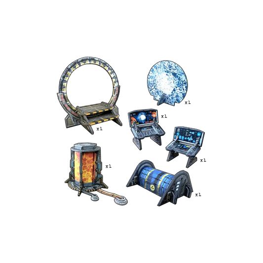 Battle Systems - Sci-Fi Dimension Gate-Battle Systems-Radaddel