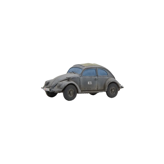 VW Beetle Staff Car-Warlord Games-Radaddel