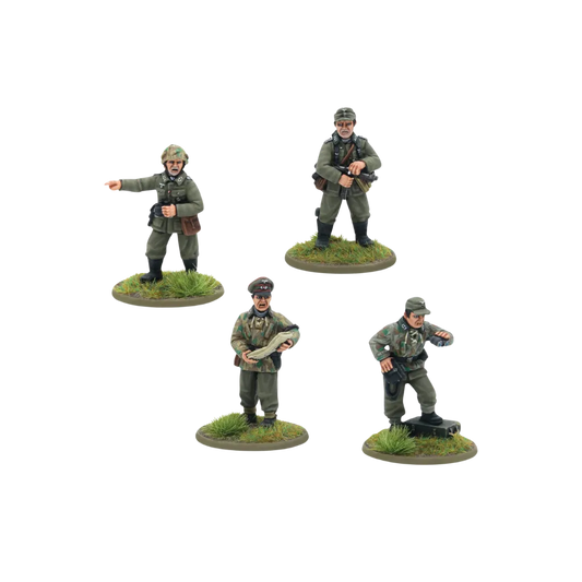 German Heer Platoon Commanders-Warlord Games-Radaddel