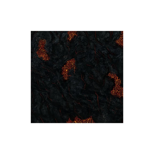 Neoprene Mat Lava Fields 48x48 / 122x122 cm-Playmats.eu-Radaddel