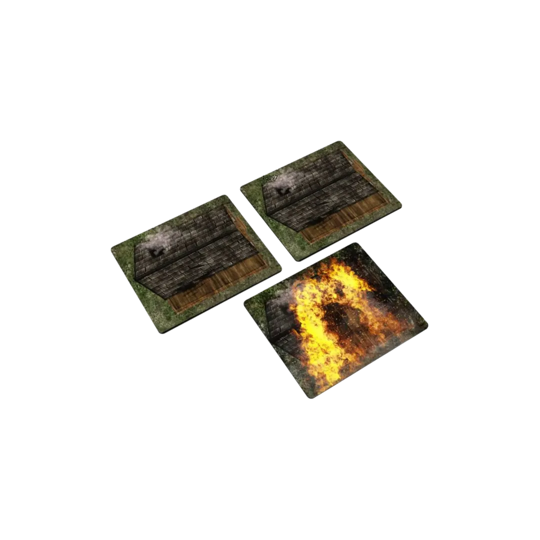 Neoprene 2D Terrain Set - House-Playmats.eu-Radaddel