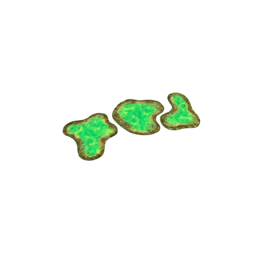 Neoprene 2D Terrain Set - Toxic Pond-Playmats.eu-Radaddel