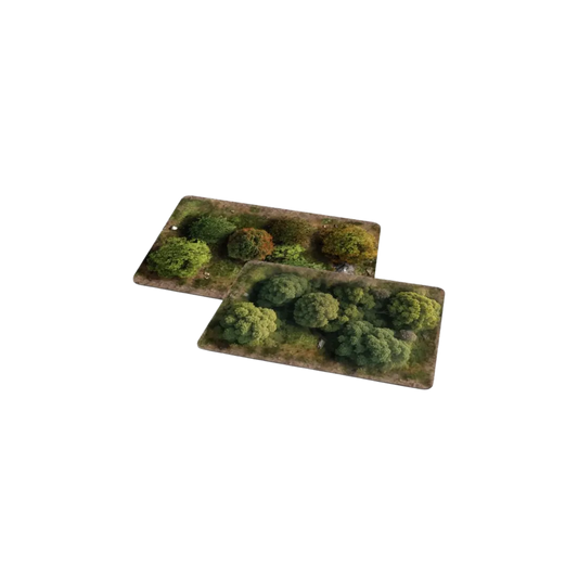 The Old World - Forest Terrain 12x8 / 30,5x20,5 cm - 2D Rubber Terrain - Sprin-Playmats.eu-Radaddel