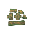 Muddy Roads - Rubber 2D Road Set 15mm-Playmats.eu-Radaddel