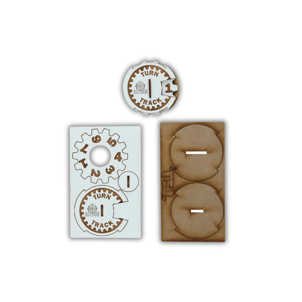 Bolt Action MDF Turn Marker-Warlord Games-Radaddel