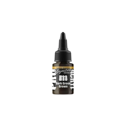Pro Acryl Dark Green Brown (22ml) - Flameon Miniatures-Monument Hobbies-Radaddel