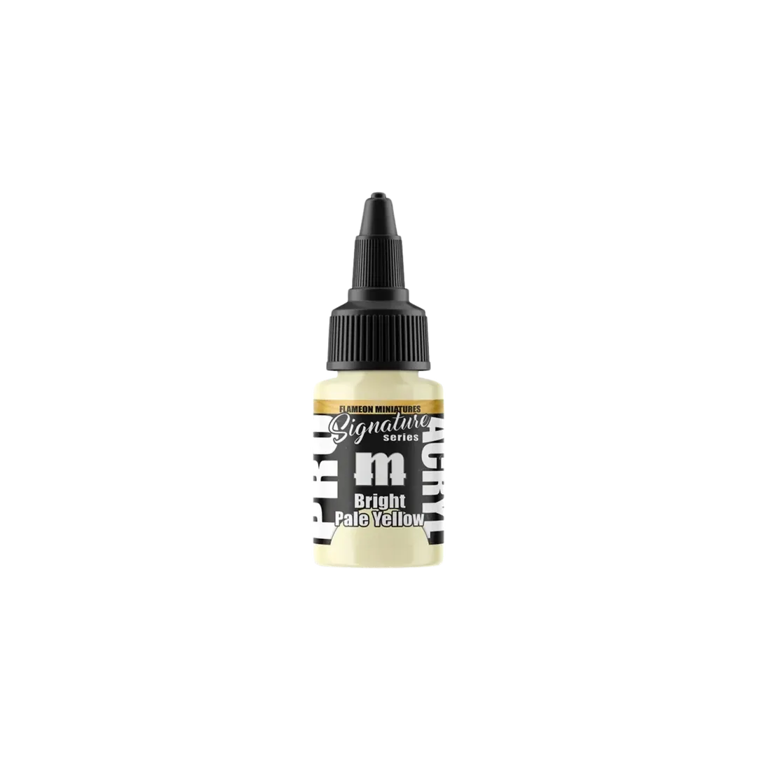 Pro Acryl Bright Pale Yellow (22ml) - Flameon Miniatures-Monument Hobbies-Radaddel