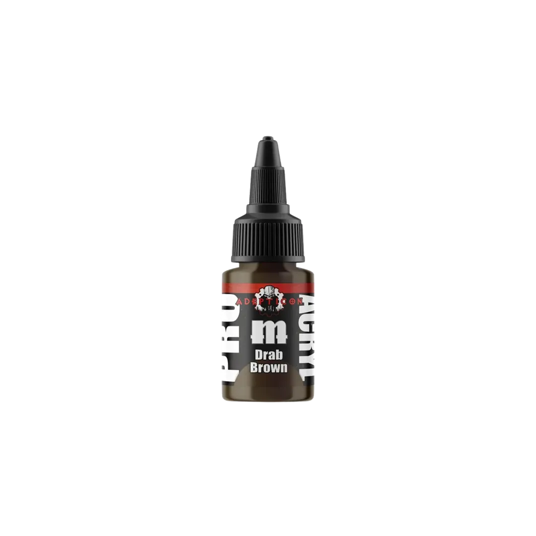 Pro Acryl Team Drab Brown (22ml) - AdeptiCon Spray-Monument Hobbies-Radaddel
