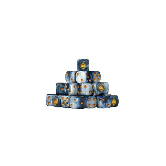 Warrior Knights Golden Tome Round 16mm (25 Stück)-Baron of Dice-Radaddel