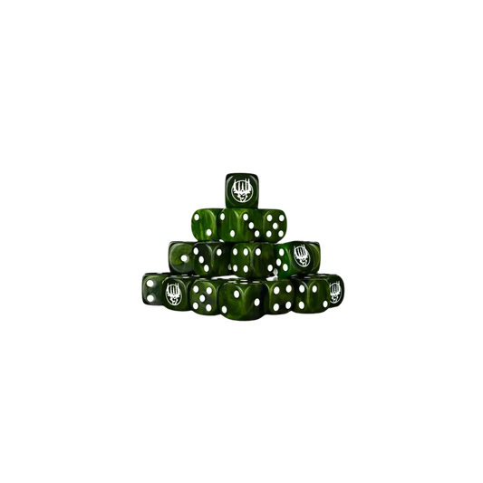 Swamp Orcs Dice 16mm Round (25 Stück)-Baron of Dice-Radaddel