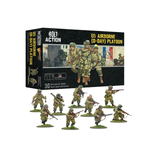 US Airborne (D-Day) Platoon-Warlord Games-Radaddel
