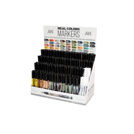 Cardboard Display RC Markers (216 Markers)-AK-Interactive-Radaddel
