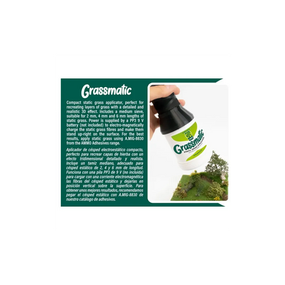 Grassmatic - Statischer Grasapplikator-Mig Jimenez-Radaddel