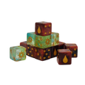 Blood & Blessings Dice 16mm Square (12 Stück)-Baron of Dice-Radaddel