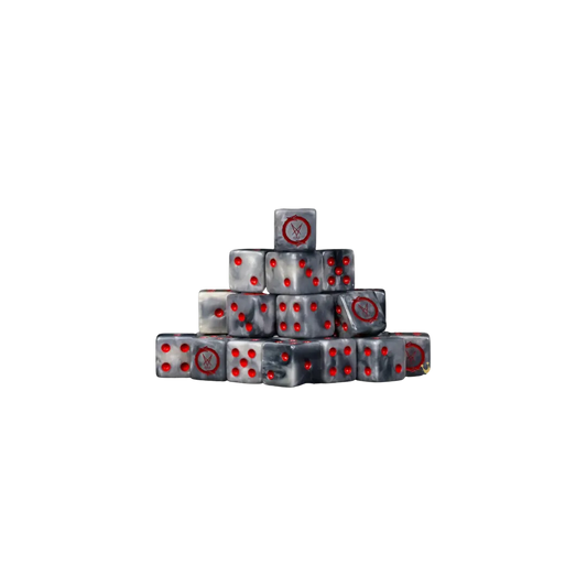 Court of the Seven-Headed Serpent Dice 16mm Square (8 Stück)-Baron of Dice-Radaddel