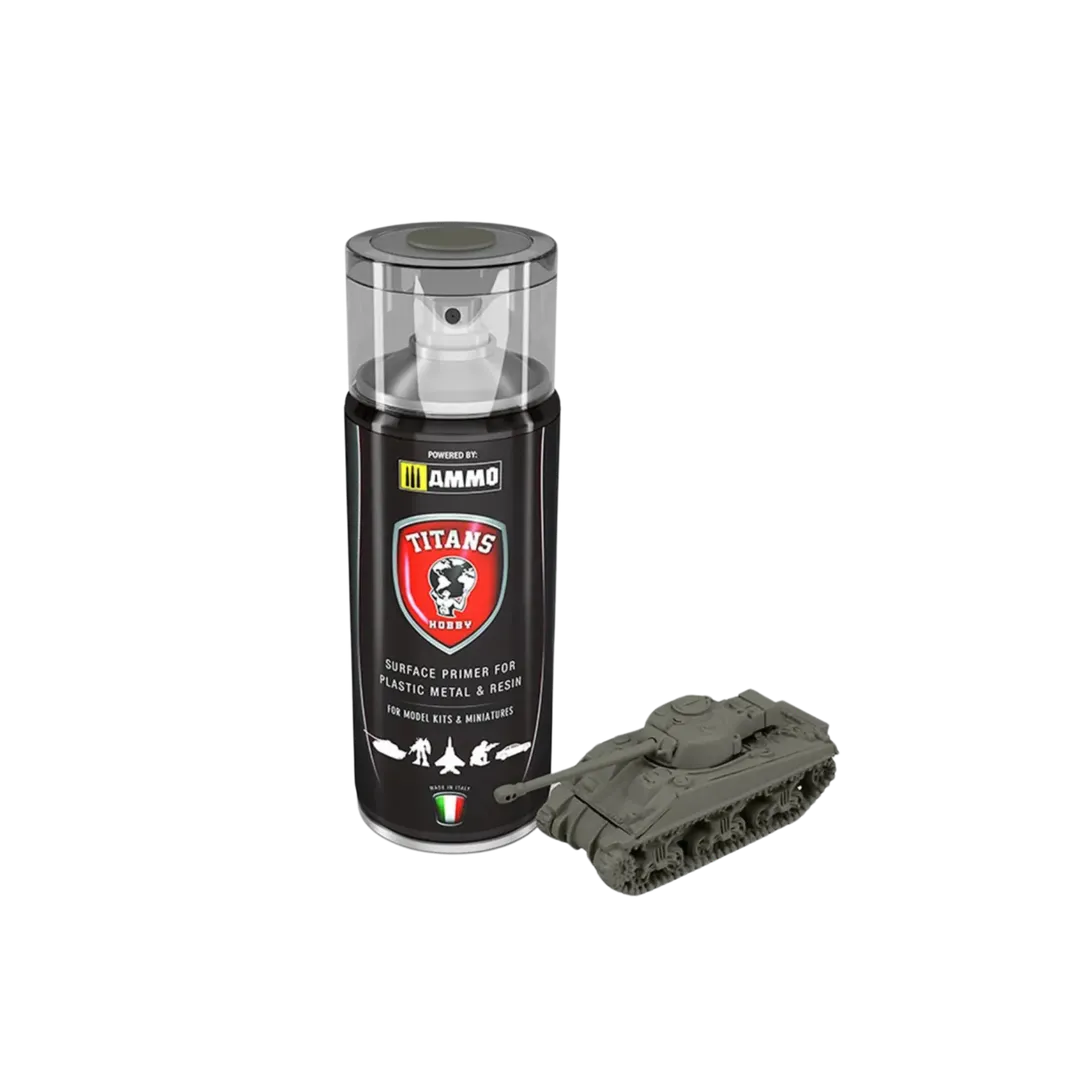 TITANS HOBBY German Field Grey Matt Primer-Mig Jimenez-Radaddel
