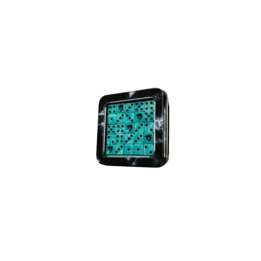 Great White Shark Square 12mm Mini (25 Stück)-Baron of Dice-Radaddel
