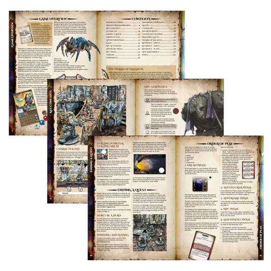Maladum Deluxe Rulebook (deutsch)-Battle Systems-Radaddel