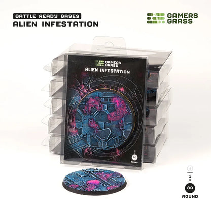Alien Infestation - Round 80mm (x1)-Gamers Grass-Radaddel