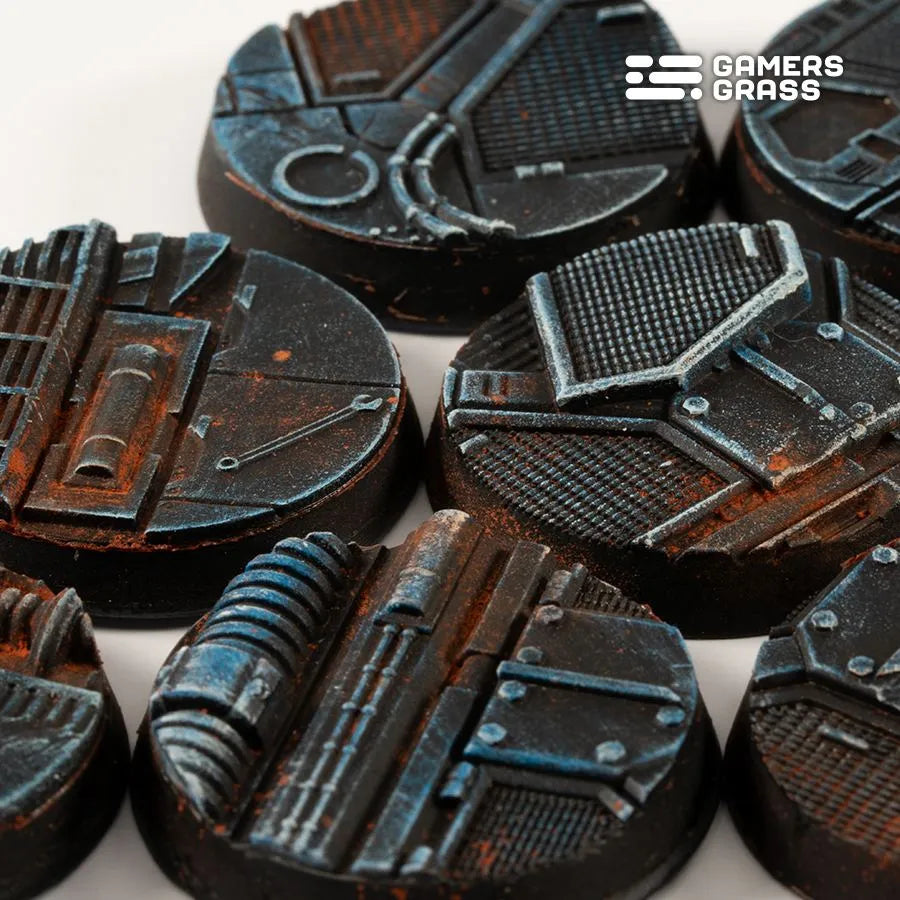 Spaceship Corridor - Round 28mm (x8)-Gamers Grass-Radaddel