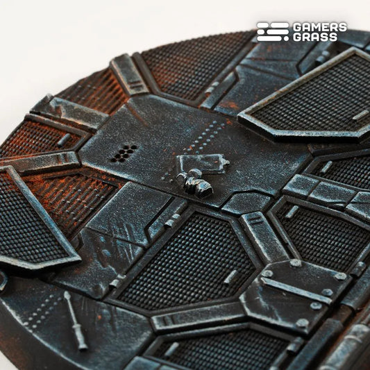 Spaceship Corridor - Round 80mm (x1)-Gamers Grass-Radaddel