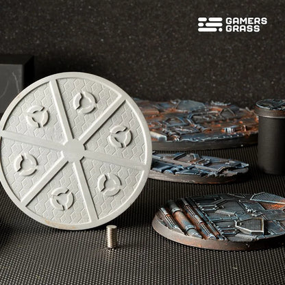 Spaceship Corridor - Round 80mm (x1)-Gamers Grass-Radaddel