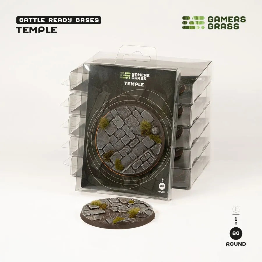 Temple - Round 80mm (x1)-Gamers Grass-Radaddel