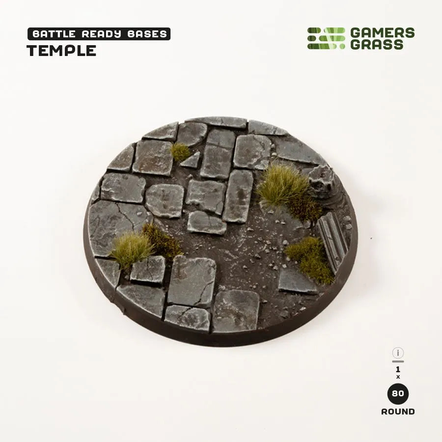 Temple - Round 80mm (x1)-Gamers Grass-Radaddel