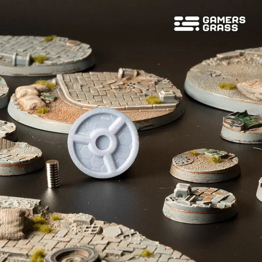 Urban Warfare - Round 28mm (x8)-Gamers Grass-Radaddel