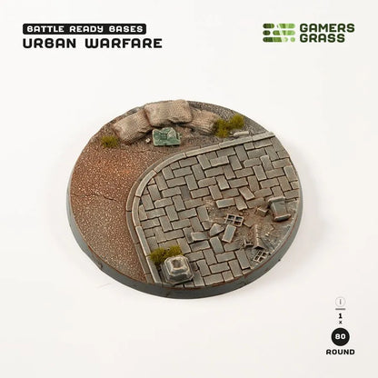 Urban Warfare - Round 80mm (x1)-Gamers Grass-Radaddel