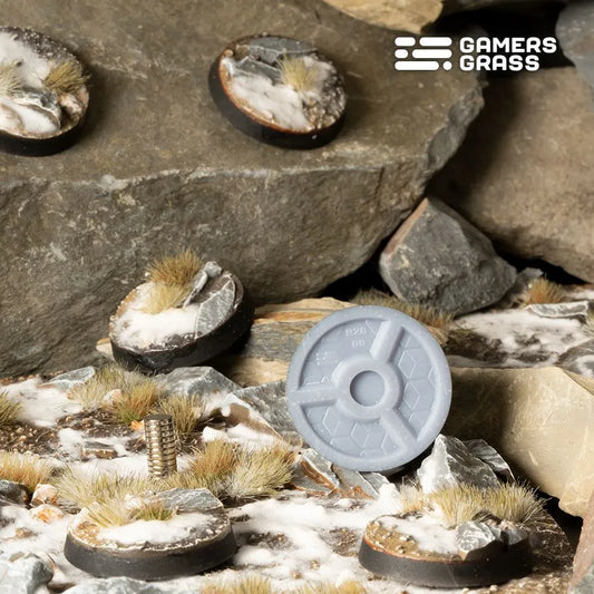Winter - Round 28mm (x8)-Gamers Grass-Radaddel