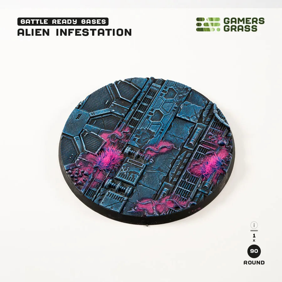 Alien Infestation - Round 90mm (x1)-Gamers Grass-Radaddel