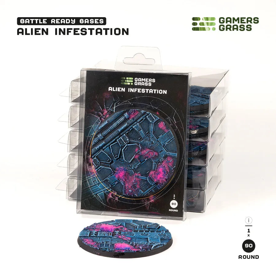 Alien Infestation - Round 90mm (x1)-Gamers Grass-Radaddel