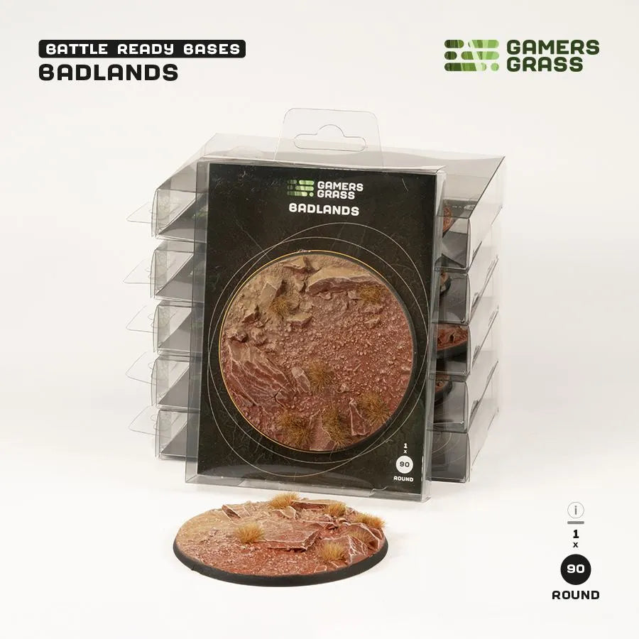 Badlands - Round 90mm (x1)-Gamers Grass-Radaddel
