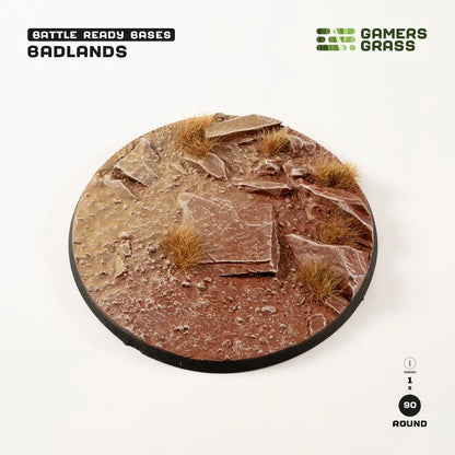 Badlands - Round 90mm (x1)-Gamers Grass-Radaddel