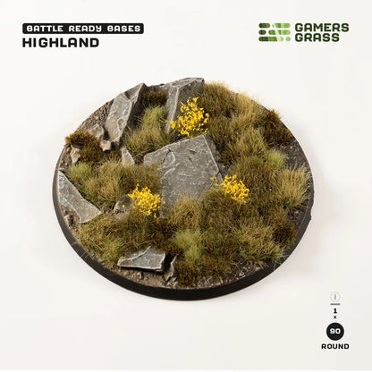 Highland - Round 90mm (x1)-Gamers Grass-Radaddel