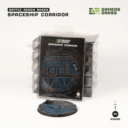 Spaceship Corridor - Round 90mm (x1)-Gamers Grass-Radaddel