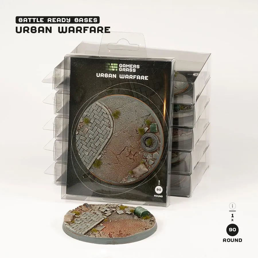 Urban Warfare - Round 90mm (x1)-Gamers Grass-Radaddel