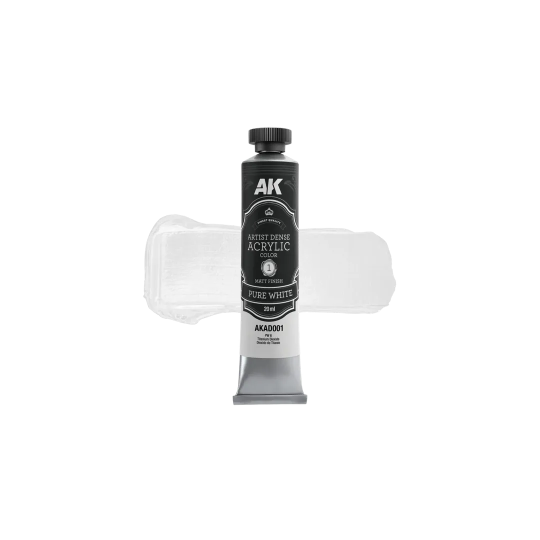 Pure White - Dense Acrylic-AK-Interactive-Radaddel