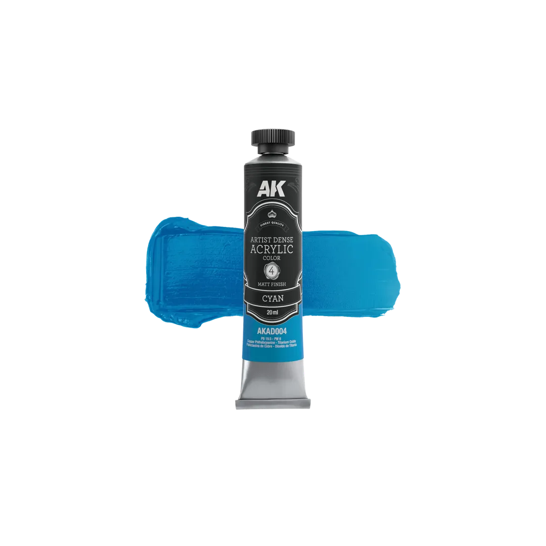 Cyan - Dense Acrylic-AK-Interactive-Radaddel