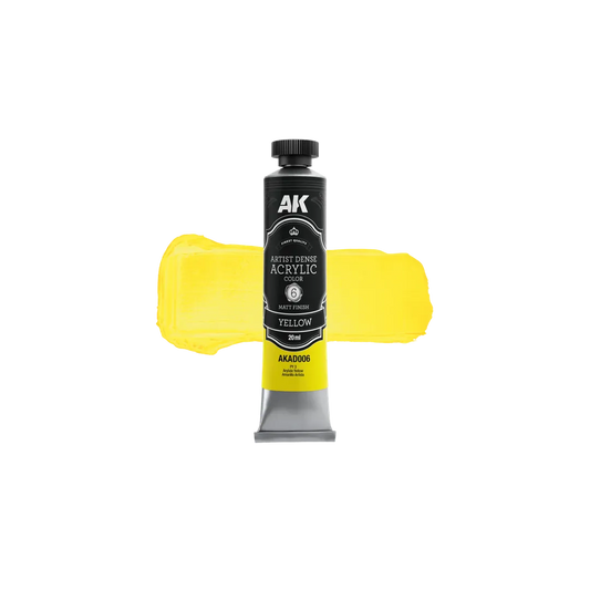 Yellow - Dense Acrylic-AK-Interactive-Radaddel