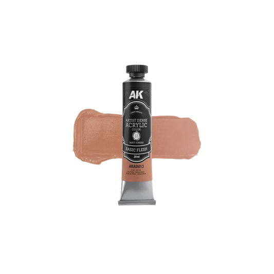 Basic Flesh - Dense Acrylic-AK-Interactive-Radaddel