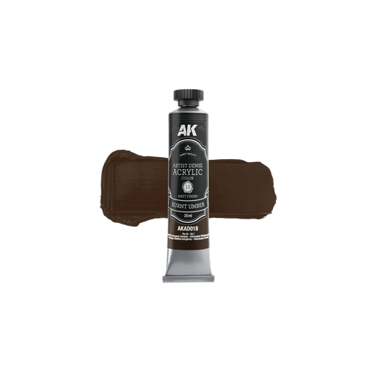 Burnt Umber - Dense Acrylic-AK-Interactive-Radaddel